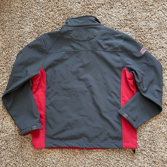 Colosseum Oklahoma Sooners Men’s  Full Zip Fleece Jacket. - Picture 7 of 7